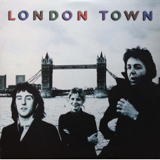 Wings (Paul McCartney) - London Town LP 1978 Sweden + вкладка + постер 7C 062-60521