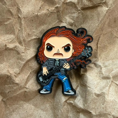 Пин (значок) Metallica - Cliff Burton