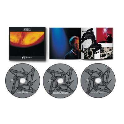 CD Metallica - ReLoad (Remastered) 3CD Диджипак