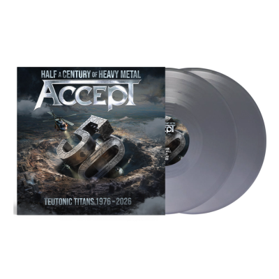 Виниловая пластинка Accept - Teutonic Titans 1976-2026 2LP серебряный винил Предзаказ 