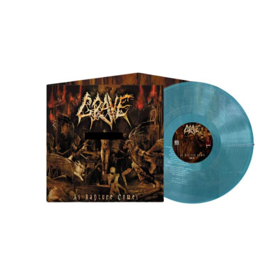 Виниловая пластинка Grave - As Rapture Comes LP Ltd Ed 500 шт. Прозрачно-синий винил 