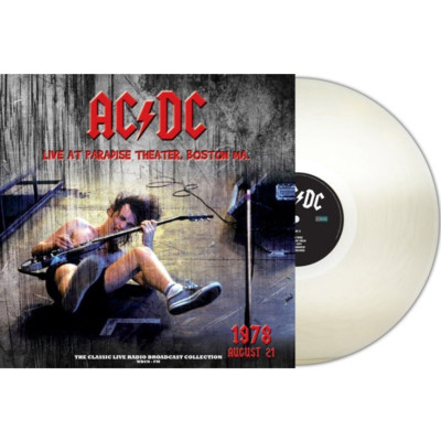 Виниловая пластинка AC/DC – Live At Paradise Theater Boston MA August 21 1978 LP Прозрачный винил