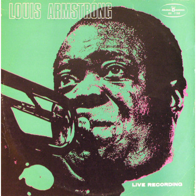 Louis Armstrong - Live Recording LP 1974 Poland чёрный винил