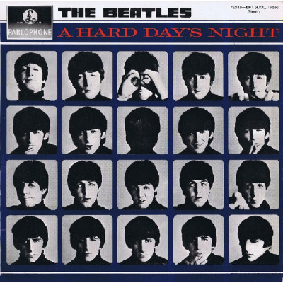 The Beatles - A Hard Day’s Night LP 1981 Hungary чёрный винил