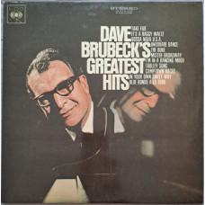 Dave Brubeck - Greatest Hits LP 1987 чёрный винил