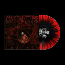 Cannibal Corpse - Torture LP Ltd Ed 300 шт. Кроваво-красный с чёрными брызгами винил Тираж распродан, последний экземпляр