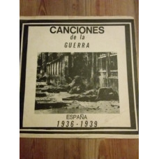 Various – Canciones De La Guerra España 1936 - 1939 (песни испанской гражданской войны) чёрный винил