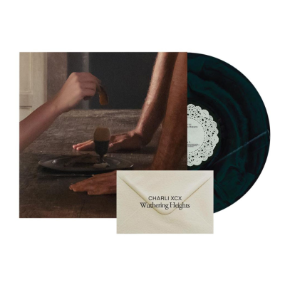 Charli XCX - Wuthering Heights Green and Black Marble Vinyl LP Предзаказ