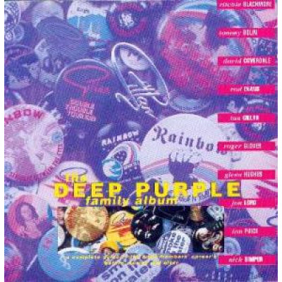 CD Various – The Deep Purple Family Album CD (с автографами Glenn Hughes и Tony Carey)