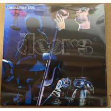 The Doors - Absolutely Live 2LP + постер + 16-стр буклет Deluxe Edition Argentina чёрный винил