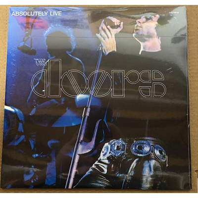 The Doors - Absolutely Live 2LP + постер + 16-стр буклет Deluxe Edition Argentina чёрный винил