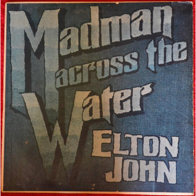 Elton John - Madman Across The Water LP 1971 чёрный винил