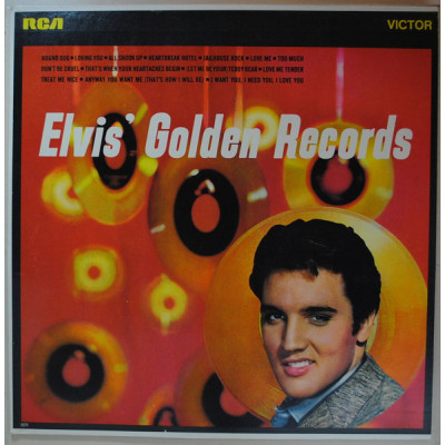 Elvis Presley - Elvis' Golden Records LP 1970 India LPE-1707 чёрный винил