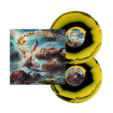 Helloween - Giants & Monsters 2LP + 12-стр. буклет Giant Black Yellow Жёлтый с чёрными разводами винил Предзаказ