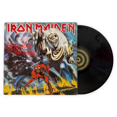 Виниловая пластинка Iron Maiden - The Number Of The Beast LP Делюкс-издание + 12-стр буклет Тираж распродан, последний экземпляр