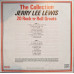 Jerry Lee Lewis - The Collection: 20 Rock'n'Roll Greats LP чёрный винил BTA 12468