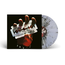 Виниловая пластинка Judas Priest - British Steel LP Белый с чёрными брызгами