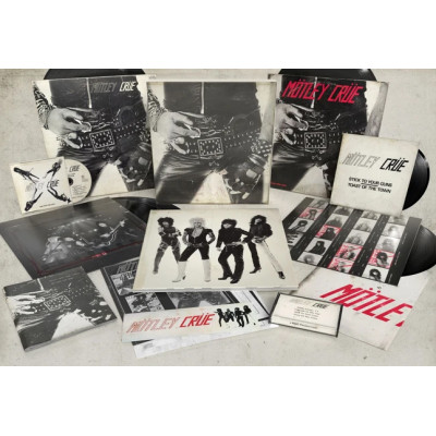 Виниловая пластинка Mötley Crüe - Too Fast For Love 4LP+12"+7"+CD+MC+Книга 100 стр 45th Anniversary Делюкс Бокс-сет Предзаказ