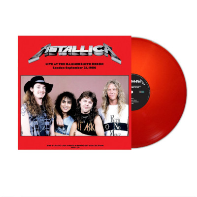 Виниловая пластинка Metallica - Live At The Hammersmith Odeon, London 1986 LP Red Vinyl Красный винил
