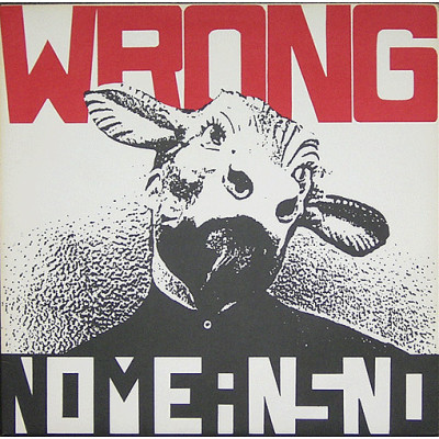 Nomeansno ‎– Wrong LP US + вкладка чёрный винил