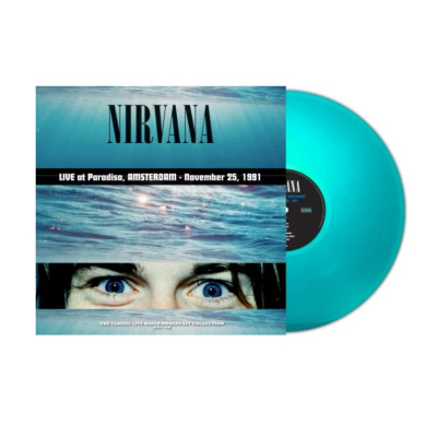 Виниловая пластинка Nirvana - Live At Paradiso, Amsterdam 1991 LP Turquoise Vinyl Бирюзовый винил