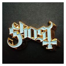 Пин Ghost - Impera Logo (Золото с белым) (значок)