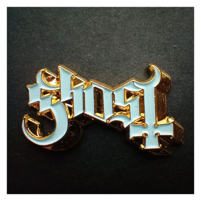 Пин Ghost - Impera Logo (Золото с белым) (значок)