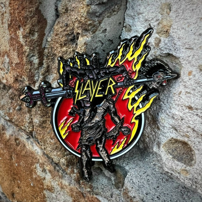 Пин (значок) Slayer - Hell Awaits пин