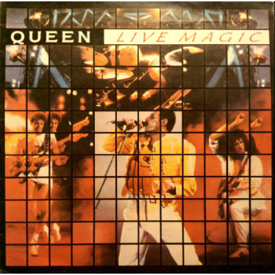 Queen - Live Magic LP1986 чёрный винил EMC 3619