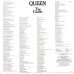 Queen - The Game LP 1980 India Обложка с серебряным фольгированием + вкладка чёрный винил EMA 795