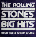 The Rolling Stones - Big Hits - High Tide And Green Grass LP 1983 чёрный винил