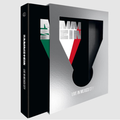 2CD+Blu-Ray Rammstein - Live in Mexico City  Делюкс 2CD компакт-диск + BR блю-рей + 296 стр. фотоальбом Предзаказ