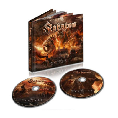 2CD Sabaton - Legends Storyteller Edition 2CD Диджибук Предзаказ