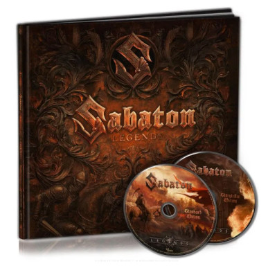 2CD Sabaton - Legends Storyteller Edition 2CD Earbook + 52-стр. буклет Предзаказ