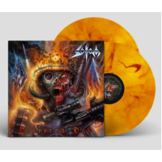 Sodom ‎- Decision Day 2LP Желтый с красными разводами 