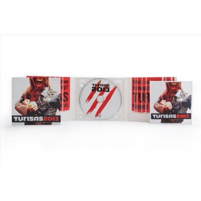 CD Turisas - 2013 CD Ltd Ed Digipack Альтернативное оформление + нашивка