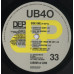 UB40 - Labour Of Love LP 1983 чёрный винил