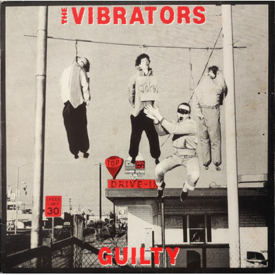 Vibrators - Guilty LP 1987 Brazil чёрный винил