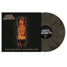 Amon Amarth — Once Sent From The Golden Hall LP Ltd Ed Smoke Grey Marbled Vinyl + Poster