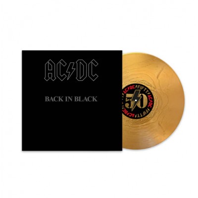 AC/DC - Back In Black LP Ltd Ed Gold Vinyl 50th Anniversary Предзаказ -