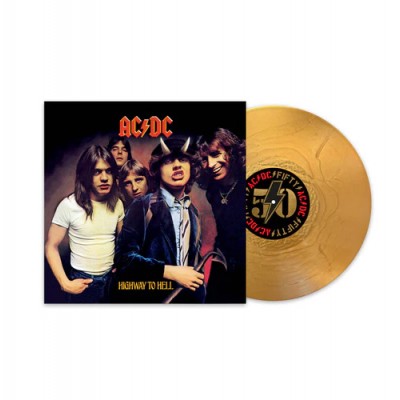 AC/DC - Highway To Hell LP Ltd Ed Gold Vinyl 50th Anniversary Предзаказ -