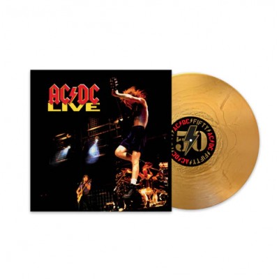 AC/DC - Live 2LP Ltd Ed Gold Vinyl 50th Anniversary Предзаказ -