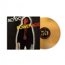 AC/DC - Powerage LP Ltd Ed Gold Vinyl 50th Anniversary Предзаказ