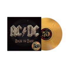 AC/DC - Rock Or Bust LP Ltd Ed Gold Vinyl 50th Anniversary Предзаказ