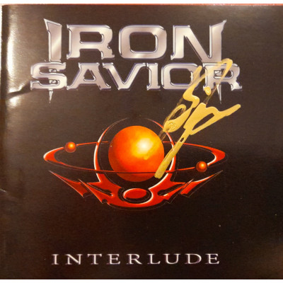 CD - Iron Savior – Interlude - JAPAN, Original с автографом Kai Hansen! VICP-60820