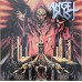 Angel Dust — Bleed LP Ltd Ed 250 шт. Оранжевый с зелёными и жёлтыми брызгами