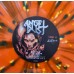 Angel Dust — Bleed LP Ltd Ed 250 шт. Оранжевый с зелёными и жёлтыми брызгами