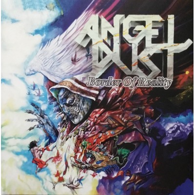 Angel Dust — Border Of Reality 2LP Ltd Ed 250 шт. Тёмно-вишнёвый