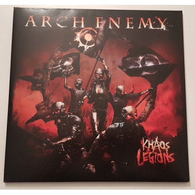 Arch Enemy – Khaos Legions - LP Red with Black Marble 9980631 9980631