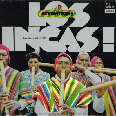 Los Incas – Attention! Los Incas! LP -  6444 113